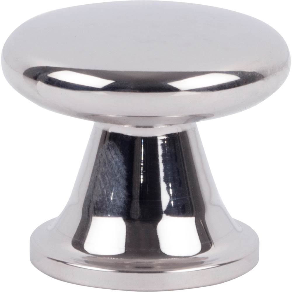 Atlas - Burbank Knob 1 1/8 Inch Polished Stainless Steel - Polished Stainless Steel