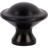 Atlas - Torrance Knob 1 1/8 Inch Matte Black - Matte Black