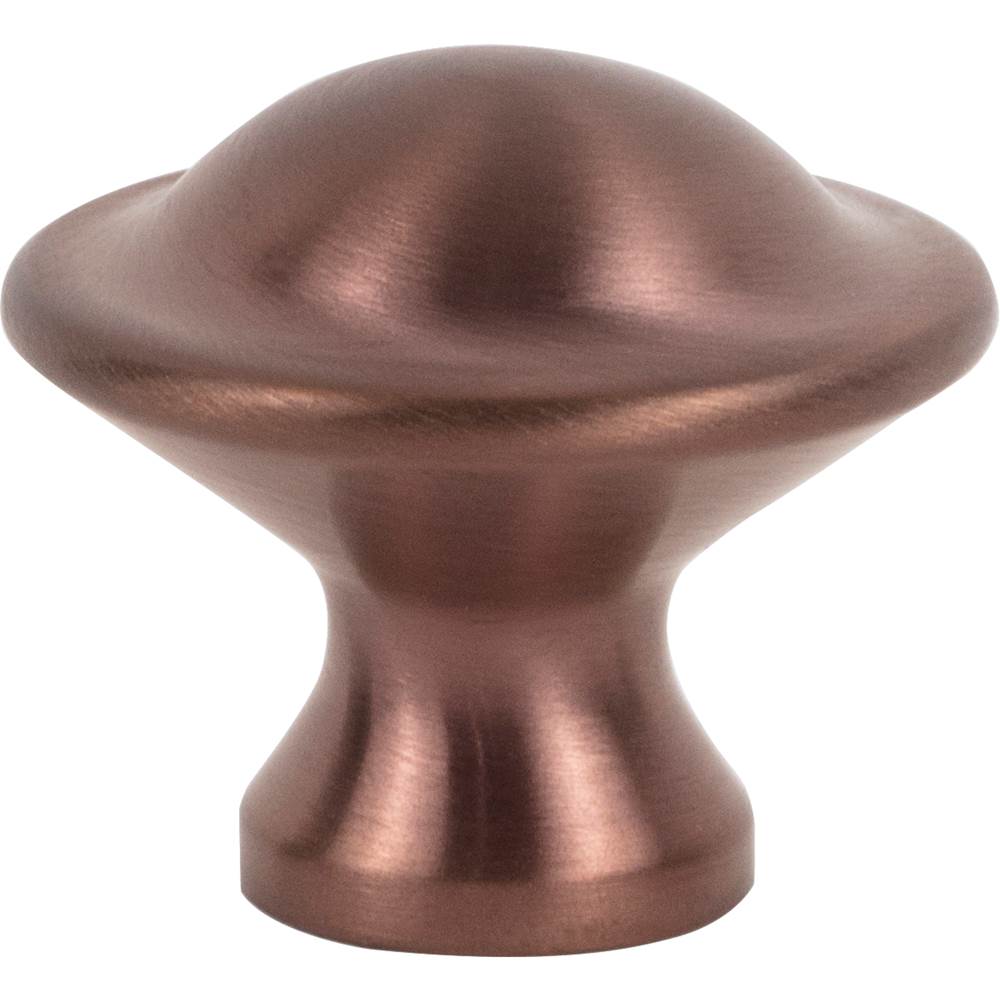 Atlas - Torrance Knob 1 1/8 Inch Matte Rose Gold - Matte Rose Gold