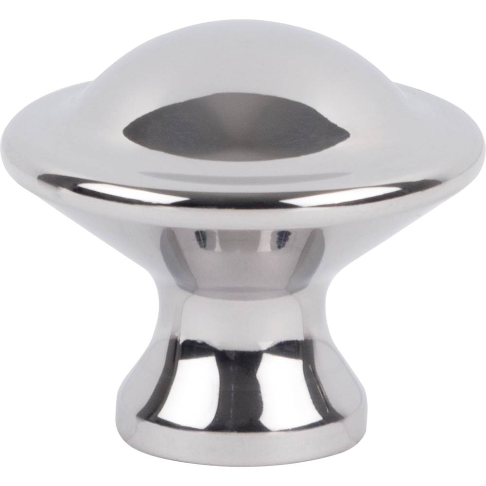 Atlas - Torrance Knob 1 1/8 Inch Polished Stainless Steel - Polished Stainless Steel