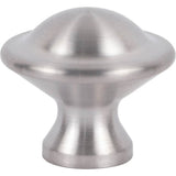 Atlas - Torrance Knob 1 1/8 Inch Brushed Stainless Steel - Brushed Stainless Steel