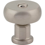 Atlas - Everitt Knob 1 3/16 Inch Brushed Nickel - Brushed Nickel