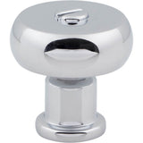 Atlas - Everitt Knob 1 3/16 Inch Polished Chrome - Polished Chrome
