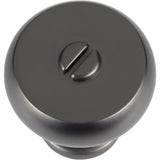 Everitt Knob 1 3/16 Inch Matte Black