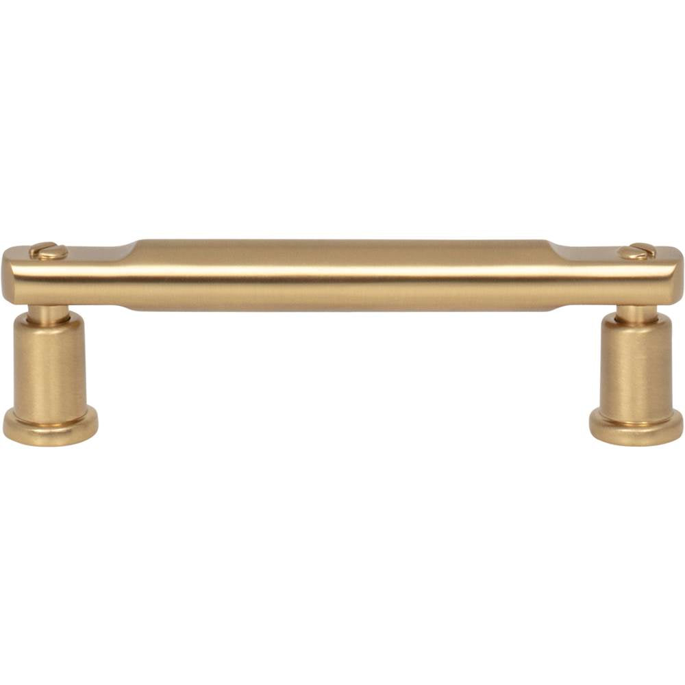 Atlas - Everitt Pull 3 3/4 Inch (c-c) Warm Brass - Warm Brass