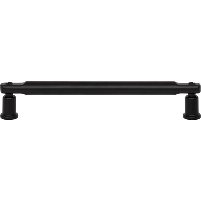 Atlas - Everitt Pull 6 5/16 Inch (c-c) Matte Black - Matte Black