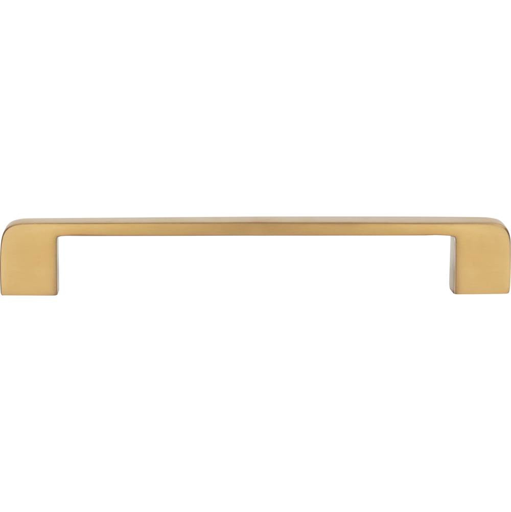 Atlas - Clemente Pull 7 9/16 Inch Matte Gold - Matte Gold