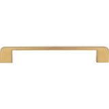 Atlas - Clemente Pull 7 9/16 Inch Matte Gold - Matte Gold