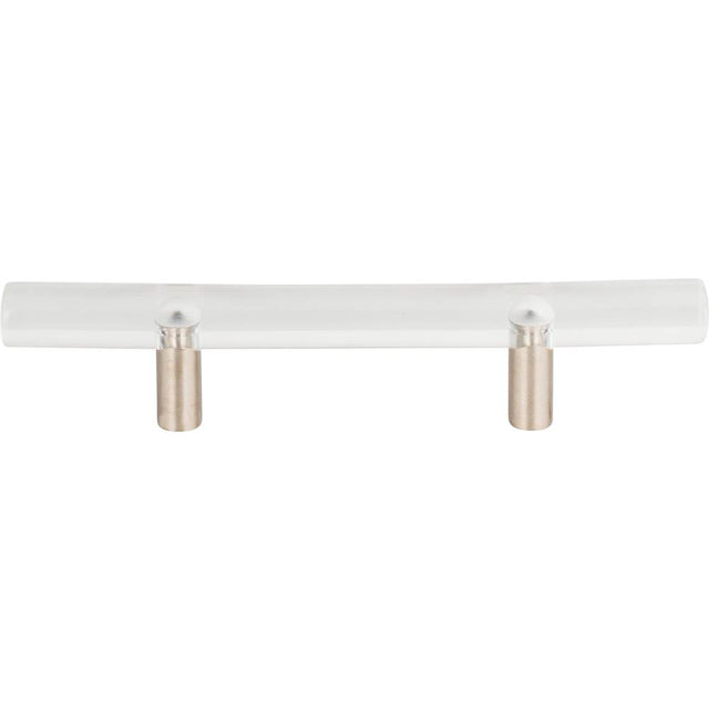 Atlas - Optimism Rail Pull 3 Inch (c-c) Brushed Nickel - Brushed Nickel