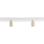 Atlas - Optimism Rail Pull 3 Inch (c-c) Brushed Nickel - Brushed Nickel