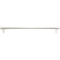 Atlas - Fluted Pull 11 5/16 Inch (c-c) Polished Stainless Steel - Polished Stainless Steel