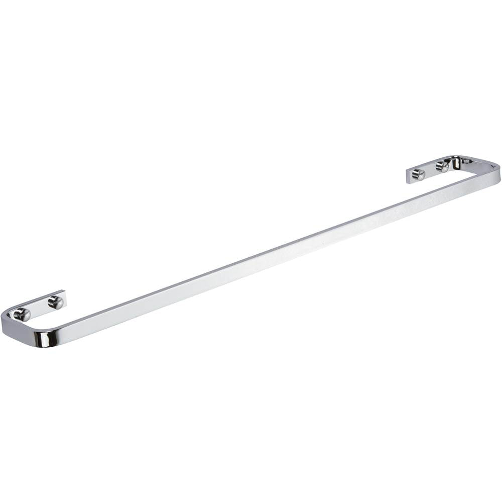 Atlas - Solange Bath Towel Bar 24 Inch Single Polished Chrome - Polished Chrome