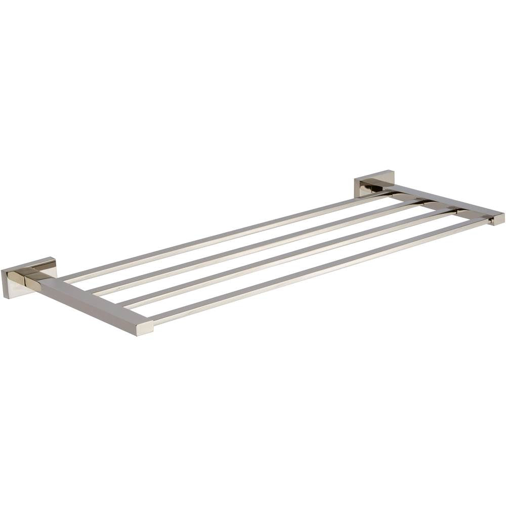 Atlas - Axel Bath Towel Rack 22 Inch Polished Nickel - Polished Nickel