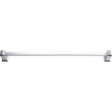 Atlas - Sutton Place Bath Towel Bar 18 Inch Single Polished Chrome - Polished Chrome