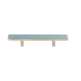 Atlas - Spa Blue Pull 3 Inch (c-c) Brushed Nickel - Brushed Nickel