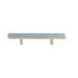Atlas - Spa Blue Pull 3 Inch (c-c) Brushed Nickel - Brushed Nickel