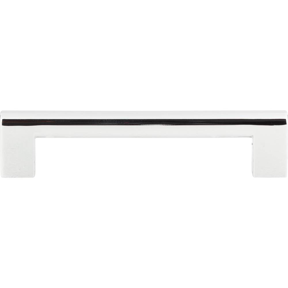 Atlas - Round Rail Pull 5 1/16 Inch (c-c) Polished Chrome - Polished Chrome