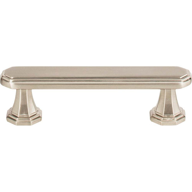 Atlas - Dickinson Pull 3 Inch (c-c) Brushed Nickel - Brushed Nickel