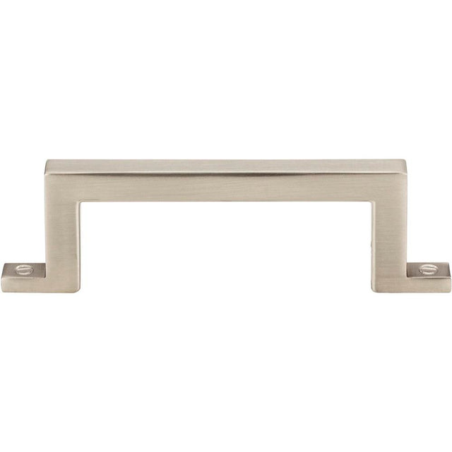 Atlas - Campaign Bar Pull 3 Inch (c-c) Brushed Nickel - Brushed Nickel