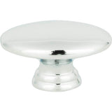Atlas - Egg Knob 1 1/2 Inch Polished Chrome - Polished Chrome