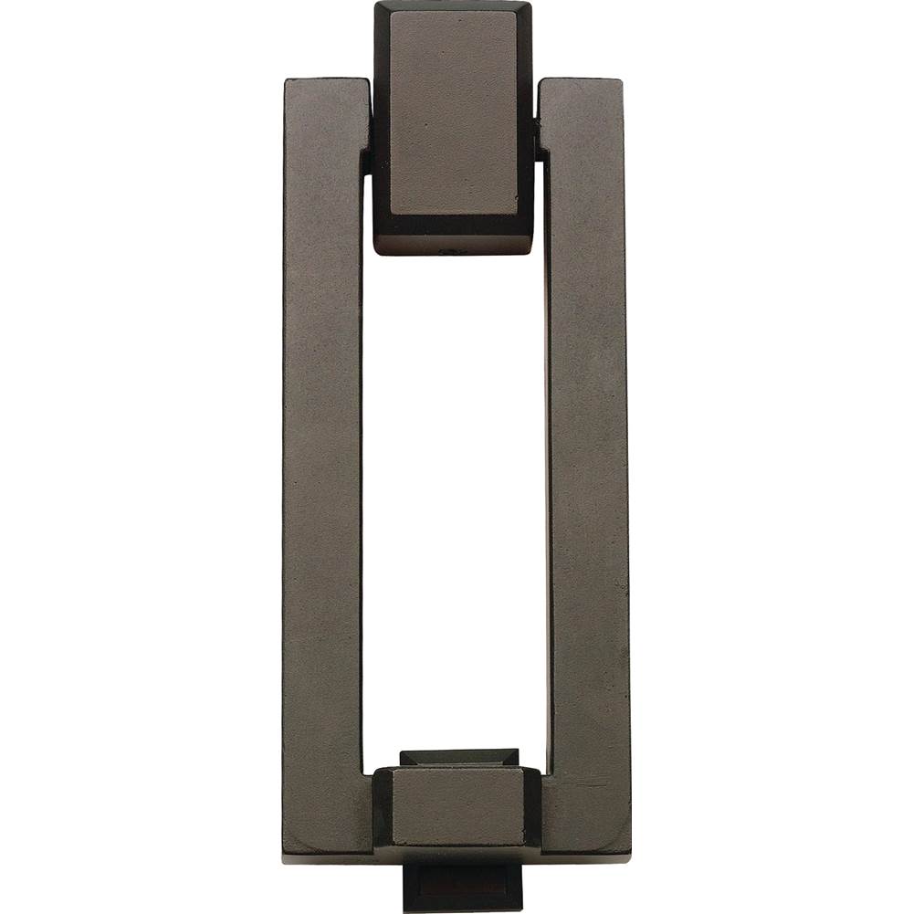Atlas - Mission Door Knocker  Aged Bronze - Aged Bronze