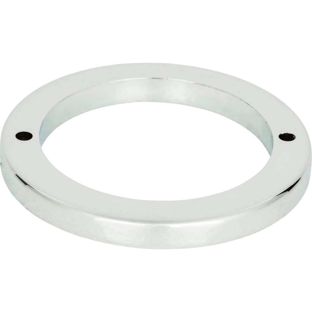 Atlas - Tableau Round Base 2 1/2 Inch Polished Chrome - Polished Chrome