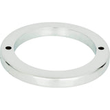 Atlas - Tableau Round Base 2 1/2 Inch Polished Chrome - Polished Chrome