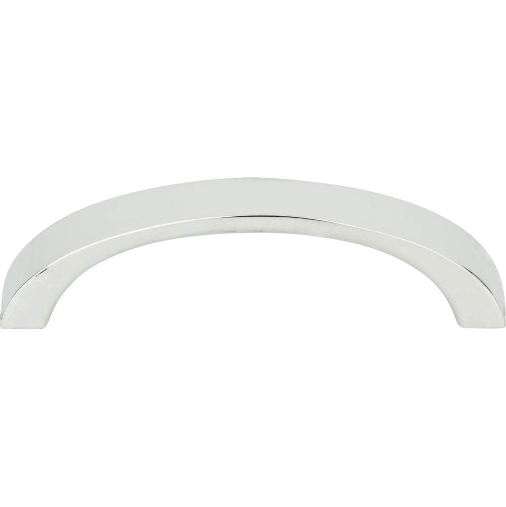 Atlas - Tableau Curved Pull 2 1/2 Inch (c-c) Polished Chrome - Polished Chrome