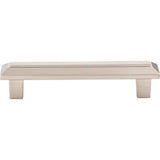 Atlas - Trocadero Pull 3 3/4 Inch (c-c) Brushed Nickel - Brushed Nickel