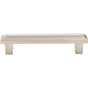 Atlas - Trocadero Pull 3 3/4 Inch (c-c) Brushed Nickel - Brushed Nickel