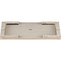 Atlas - Campaign L-Bracket Backplate 3 11/16 Inch Brushed Nickel - Brushed Nickel