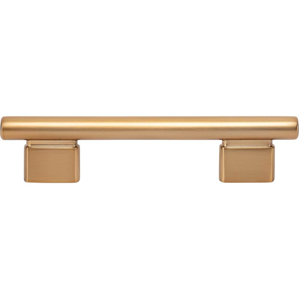 Atlas - Holloway Pull 3 3/4 Inch (c-c) Warm Brass - Warm Brass