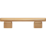 Atlas - Holloway Pull 3 3/4 Inch (c-c) Warm Brass - Warm Brass