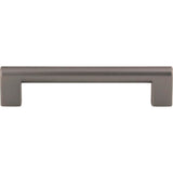 Atlas - Round Rail Pull 5 1/16 Inch (c-c) Slate - Slate