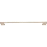 Thin Square Appliance Pull 18 Inch (c-c) Brushed Nickel
