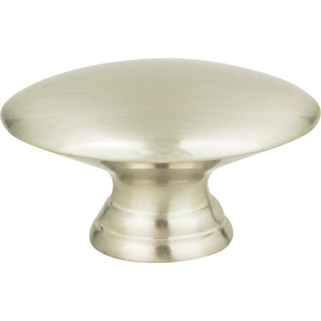 Atlas - Egg Knob 1 1/2 Inch Brushed Nickel - Brushed Nickel