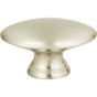 Atlas - Egg Knob 1 1/2 Inch Brushed Nickel - Brushed Nickel
