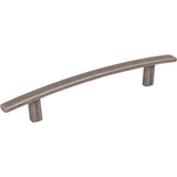 Curved Line Pull 5 1/16 Inch (c-c) Brushed Nickel