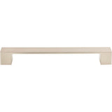 Atlas - Wide Square Pull 7 9/16 Inch (c-c) Brushed Nickel - Brushed Nickel
