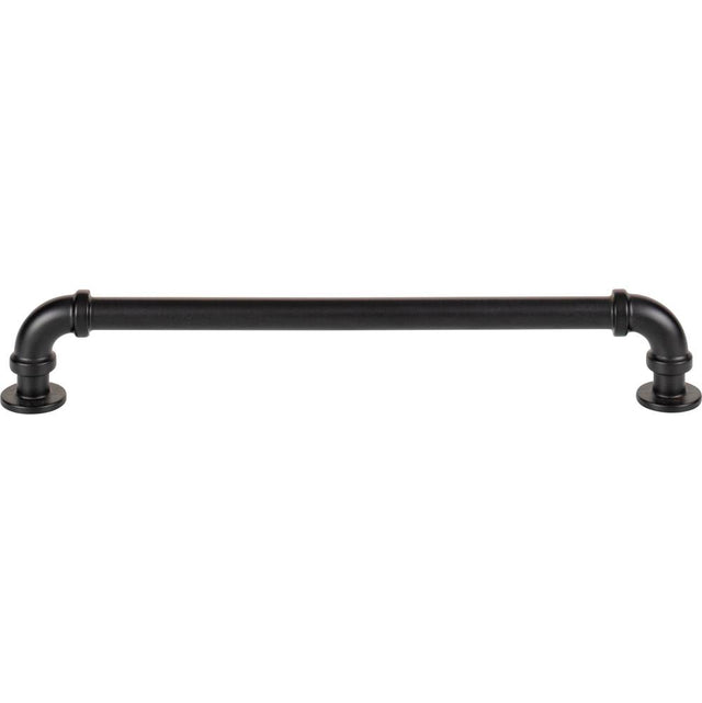 Atlas - Steam Punk Pull 7 9/16 Inch (c-c) Matte Black - Matte Black