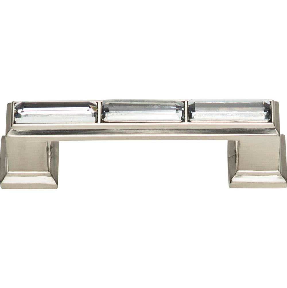 Legacy Crystal Pull 3 Inch (c-c) Matte Black