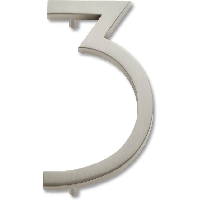 Atlas - Modern Avalon No.3  Brushed Nickel - Brushed Nickel