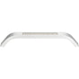 Atlas - Crystal Inset Pull 6 5/16 Inch (c-c) Matte Chrome - Matte Chrome