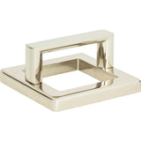Tableau Square Base and Top 1 13/16 Inch (c-c) Brushed Nickel