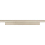 Atlas - Tom Tom Pull 6 5/16 Inch (c-c), 7 9/16 Inch Brushed Nickel - Brushed Nickel
