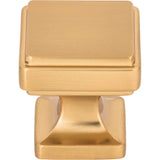 Atlas - Kate Knob 1 1/8 Inch Warm Brass - Warm Brass