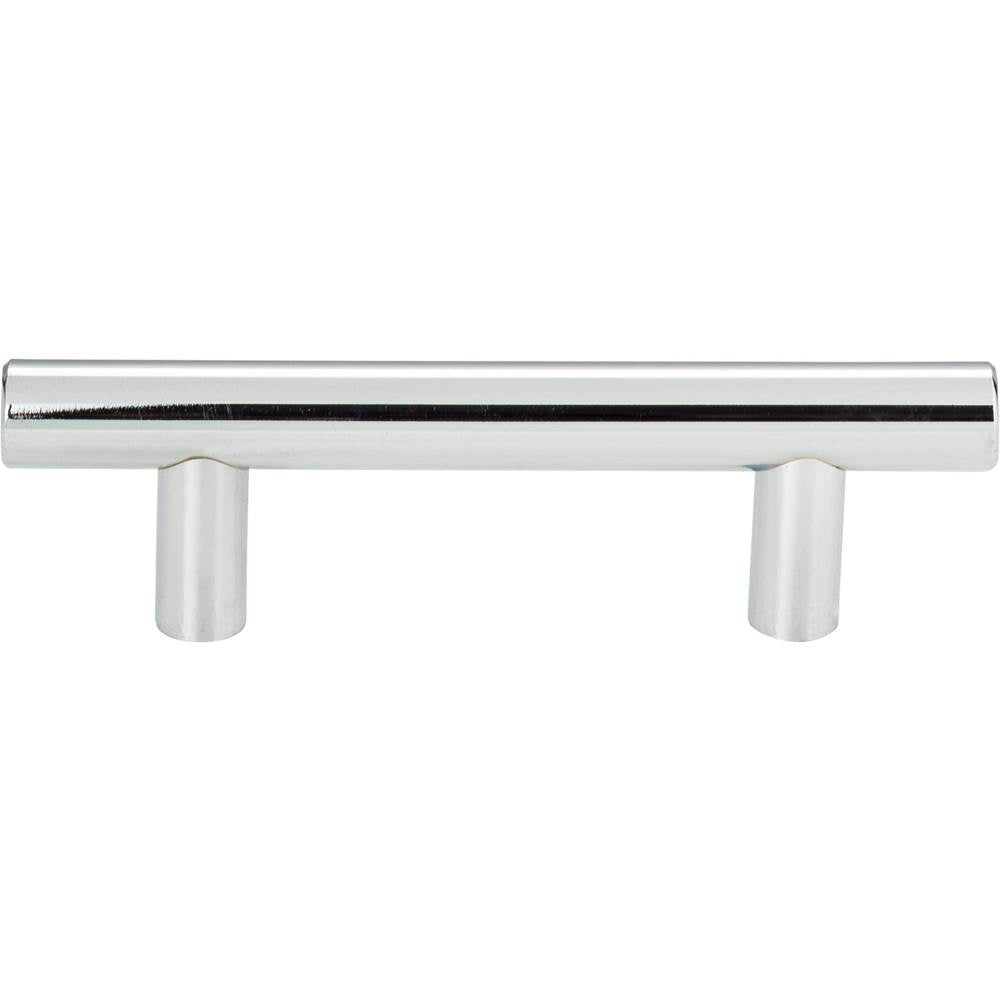 Atlas - Linea Rail Pull 3 Inch (c-c) Polished Chrome - Polished Chrome