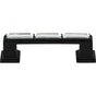 Atlas - Legacy Crystal Pull 3 Inch (c-c) Matte Black - Matte Black