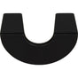 Atlas - Roundabout Knob 1 1/4 Inch (c-c) Matte Black - Matte Black