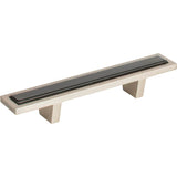Spa Black Pull 3 Inch (c-c) Brushed Nickel